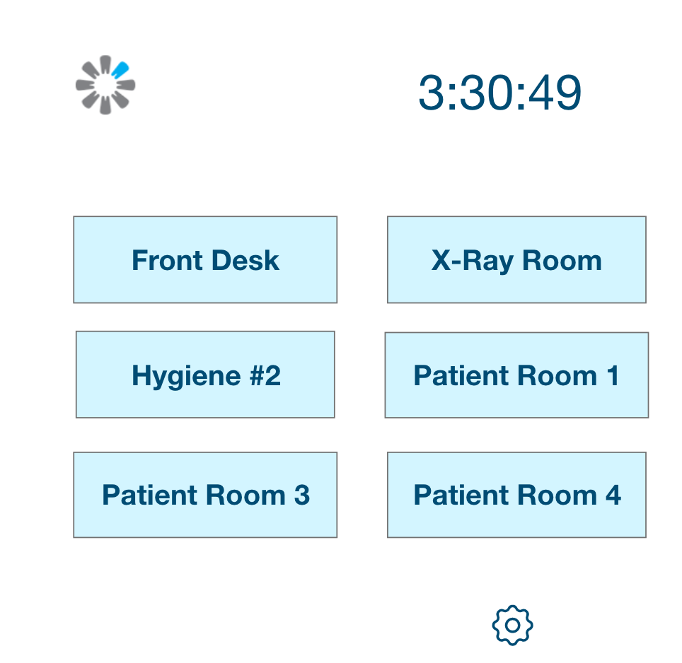 Chime Solutions dental office communicator screenshot.